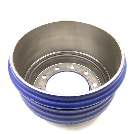 Motorwheel Drum, Brake, 16.5 X 7, 8.78 Hub Pilot Dia, 10 Bolt Holes 89996B